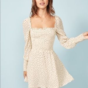 Reformation Kelli Polka Dot Dress